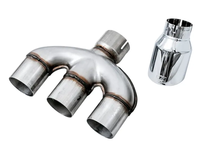 AWE Tuning 2016+ Honda Civic Si Touring Edition Exhaust w/Front Pipe & Triple Chrome Silver Tips (AWE3015-52012)