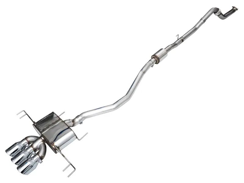 AWE Tuning 2023 Honda Civic Type R FL5 Touring Edition Exhaust w/ Triple Chrome Silver Tips (AWE3015-52287)