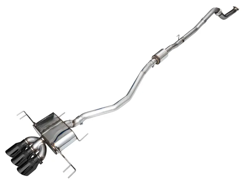 AWE Tuning 2023 Honda Civic Type R FL5 Touring Edition Exhaust w/ Triple Diamond Black Tips (AWE3015-53287)