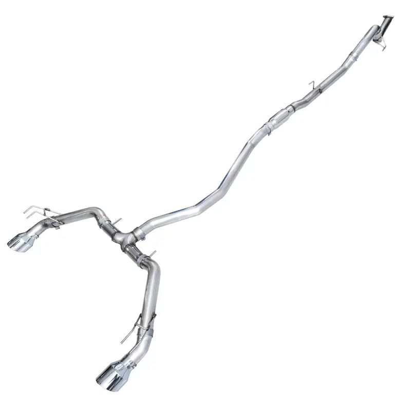 AWE Tuning 22+ Honda Civic Si/Acura Integra Track Edition Catback Exhaust - Dual Chrome Silver Tips (AWE3020-32331)