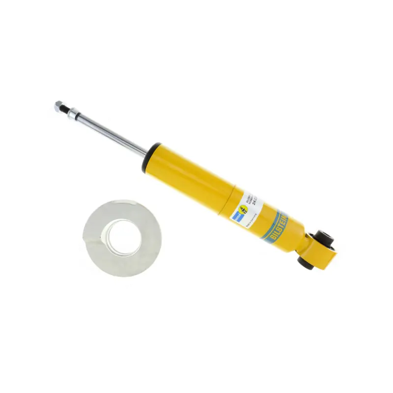 Bilstein B6 Series HD 46mm Monotube Shock Absorber - Lower-Eye 12.1mm, Upper-Stem, Yellow (BIL24-228398)