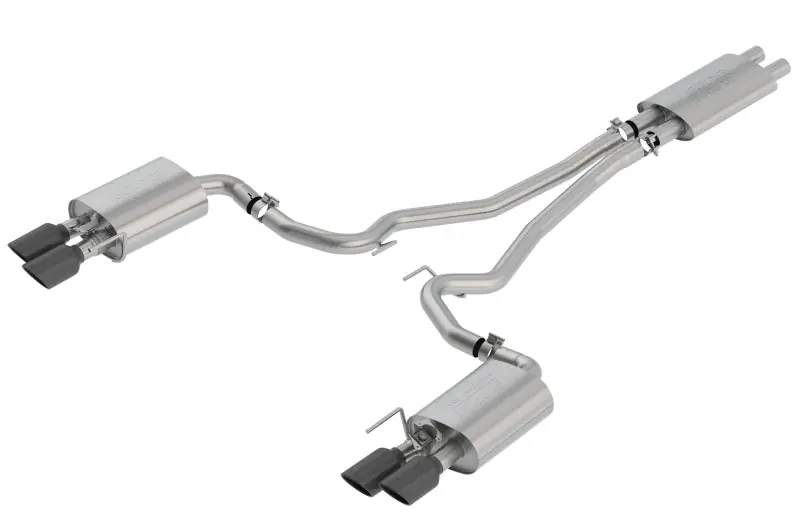 Borla 18-20 Ford Mustang GT 5.0L AT/MT ECE Cat-Back Exhaust w/ Active Valve (Fits Convertible) (BOR1014045BC)