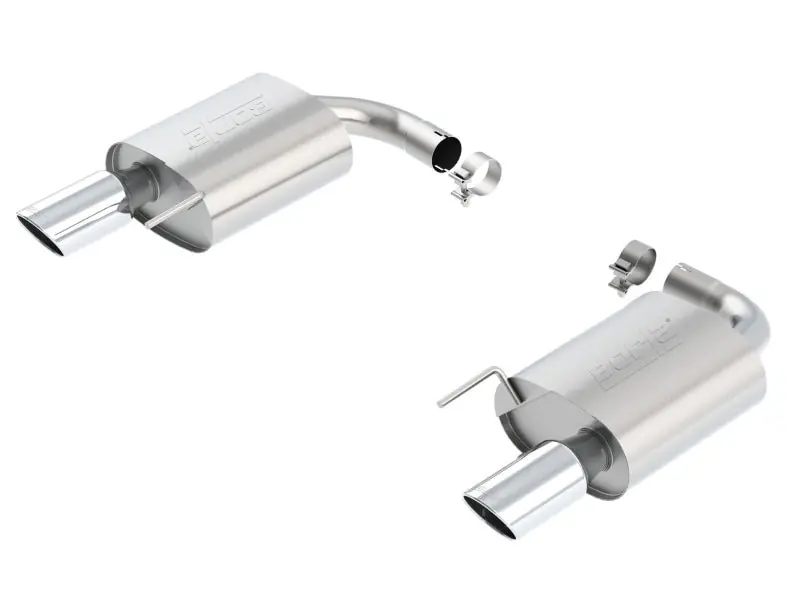 Borla S-Type Rear Section 15-17 Ford Mustang GT 5.0L V8 MT/AT 2.5in pipe 4in tip (BOR11887)