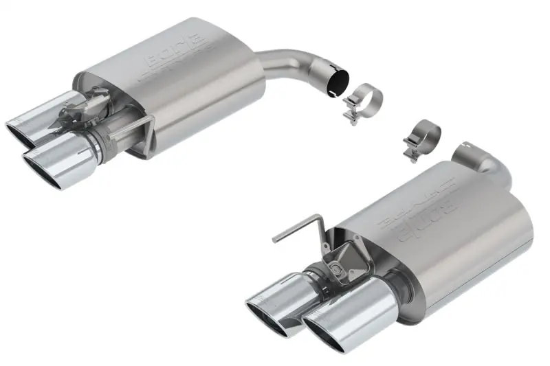 Borla 2018 Ford Mustang GT 5.0L AT/MT 2.5in S-Type Exhaust w/ Valves (Rear Section Only) (BOR11951)