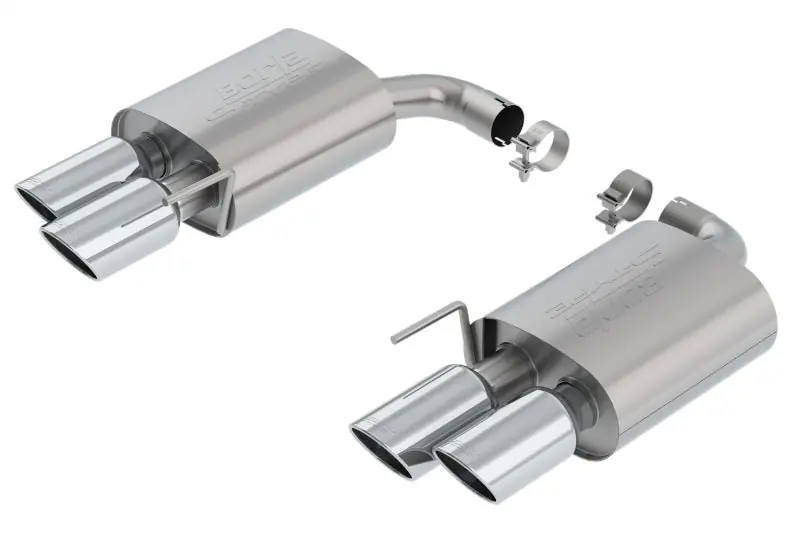 Borla 2018 Ford Mustang GT 5.0L AT/MT 2.5in S-Type Exhaust w/o Valves (Rear Section Only) (BOR11953)