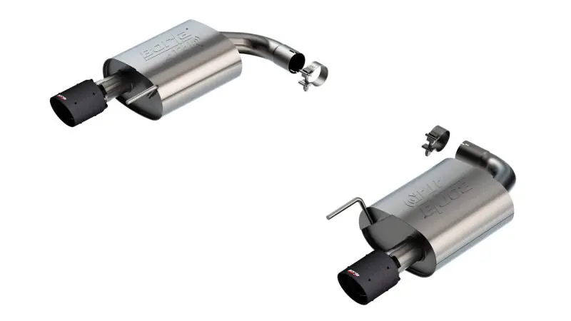 Borla 2024 Ford Mustang GT 5.0L V8 w/o Active Exhaust ATAK Axle-Back Exhaust System - Carbon Fiber (BOR11984CFBA)