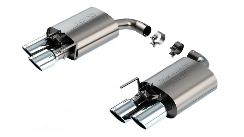 Borla 2024 Ford Mustang GT 5.0L V8 w/ Active Exhaust S-Type Axle-Back Exhaust System (BOR11985)