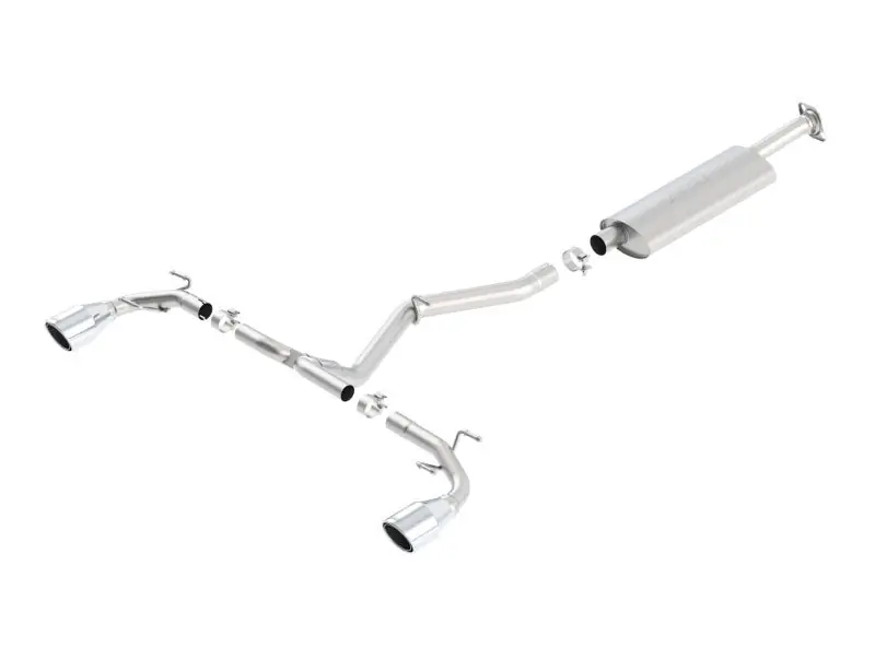 Borla 13-15 Scion FR-S 2.0L 4cyl 6spd / 13 Subaru BRZ 2.0L 4cyl 6spd SS Catback Exhaust (BOR140496)