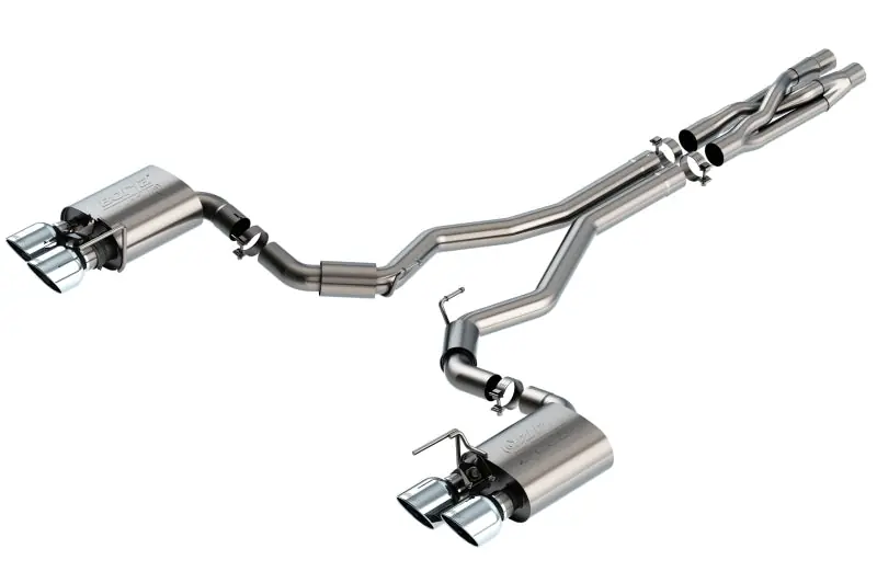 Borla 2020 Ford GT500 5.2L AT 3in ATAK CatBack Exhaust w/ Chrome Tips (BOR140837)