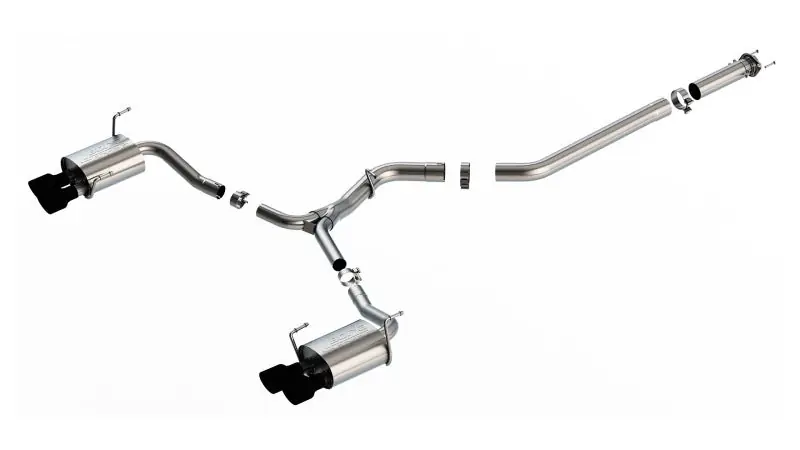 Borla 2022 Subaru WRX 2.4L Turbo AT/MT AWD S-Type Catback Exhaust CB Tips (BOR140907CB)