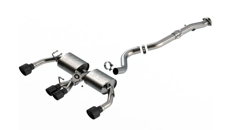 Borla 23-24 Toyota GR Corolla ATAK Cat Back System w/ Black Tips (BOR140942CB)
