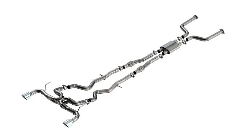 Borla 16-24 Infiniti Q50 (Auto V6) ATAK Cat Back - 4.5in Chrome Tip (BOR140978)