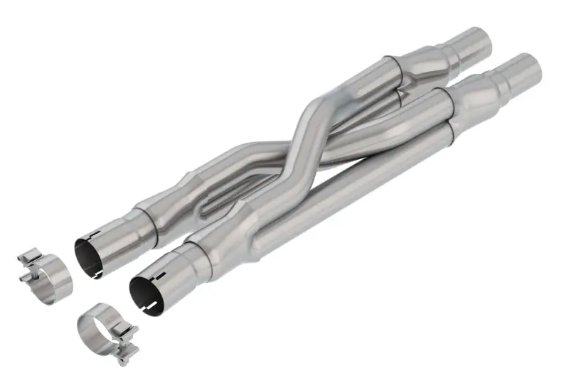 Borla 15-18 Ford Mustang GT 5.0L AT/MT RWD 2.5in Resonator Delete X-Pipe (BOR60662)