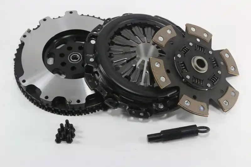 Competition Clutch Stage 4 6-Pad Ceramic Sprung Clutch Kit w/ Flywheel 2010+ Genesis Coupe 3.8 V6 (COMP5098-1620-S)