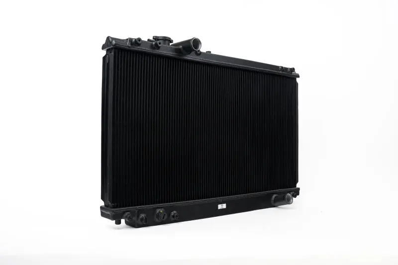 CSF 93-98 Toyota MK4 Supra Radiator - Black Finish (CSF2882B)