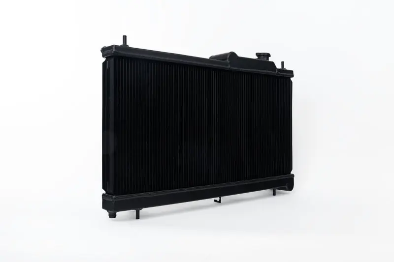 CSF 08-21 Subaru WRX/STI 2-Row 42mm Race-Spec All Aluminum Radiator - Black (CSF7095B)
