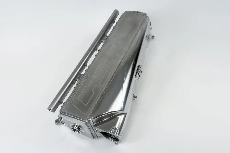 CSF Gen 2 B58 Race X Charge-Air-Cooler Manifold - Raw Billet Aluminum Finish (CSF8400)