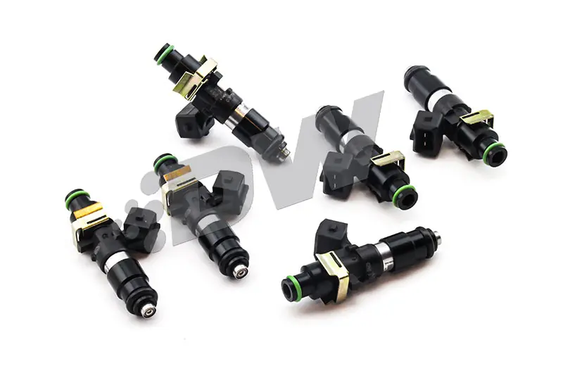 DeatschWerks 93-98 Toyota Supra TT (11mm O-Ring for Top Feed) Bosch EV14 1200cc Injectors (Set of 6) (DWK16MX-11-1200-6)