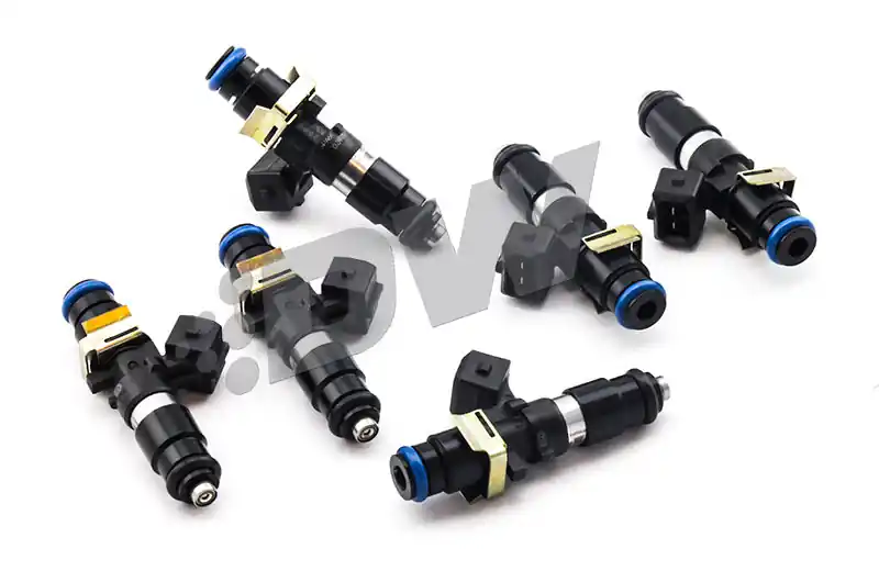 DeatschWerks 93-98 Toyota Supra TT (14mm O-Ring for Top Feed) Bosch EV14 1200cc Injectors (Set of 6) (DWK16MX-14-1200-6)