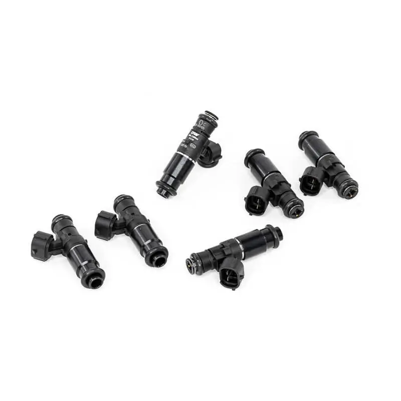 DeatschWerks Set of 6 2400cc Injectors for Nissan 350Z-370Z 03-15/Nissan GTR VR38DETT 09-15 (DWK16S-05-2400-6)