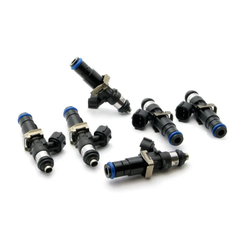 DeatschWerks 93-98 Toyota Supra TT 2200cc Injectors for Top Feed Conversion 14mm O-Ring (set of 6) (DWK16S-08-2200-6)