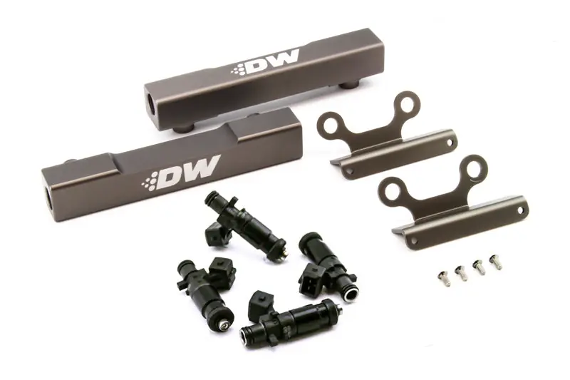 DeatschWerks 02+ Subaru WRX / 07+ STI/LGT Top Feed Fuel Rail Upgrade Kit w/ 1200cc Injectors (DWK6-102-1200)