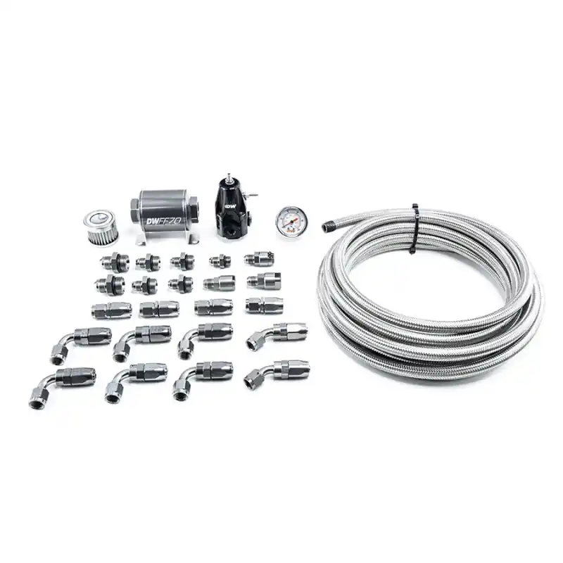 DeatschWerks 01-15 Honda Civic DW400 Pump Module Return Plumbing Kit w/CPE Fuel Lines (DWK6-607)