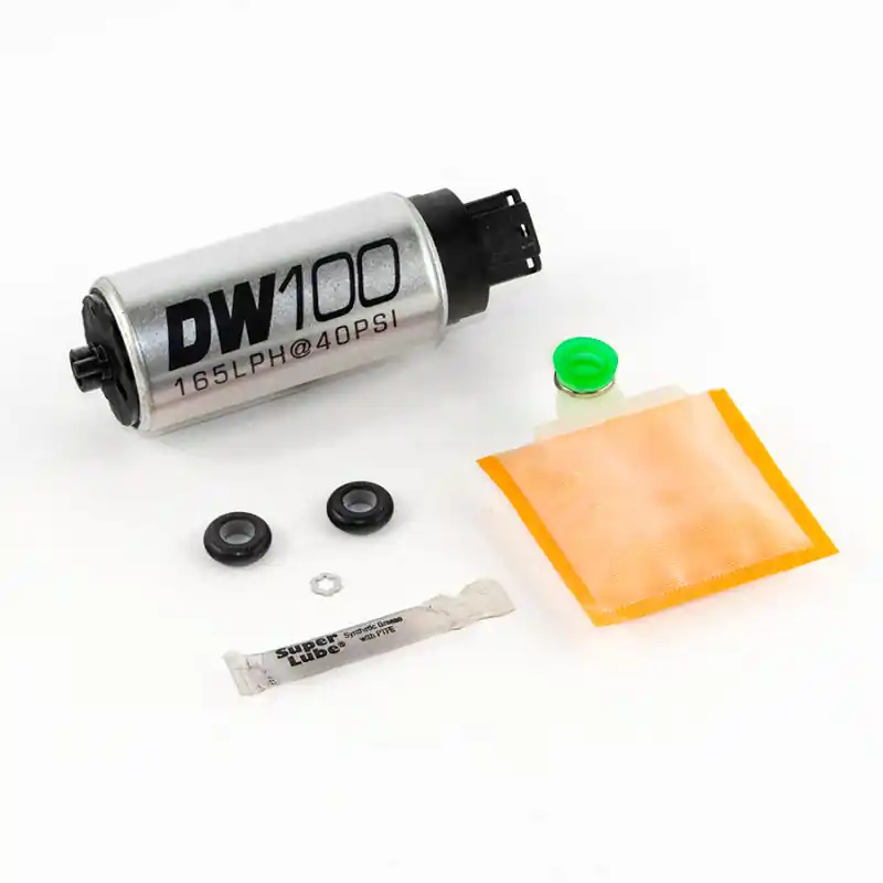 DeatschWerks 165 LPH In-Tank Fuel Pump w/ 06-09 Honda S2000 Install Kit (DWK9-101S-1004)