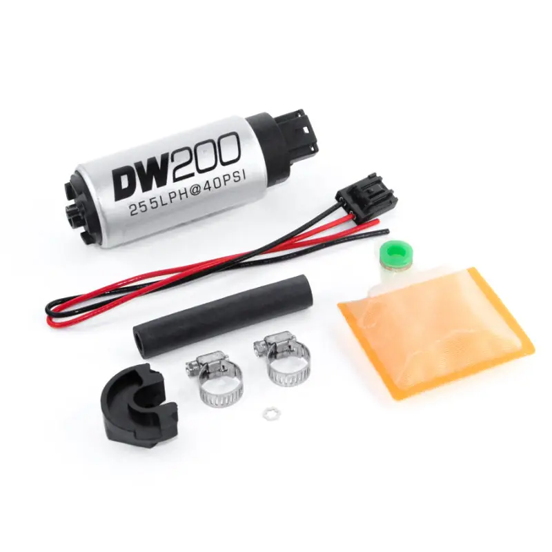 DeatschWerks 255 LPH In-Tank Fuel Pump w/ 89-94 Nissan 240SX Set Up Kit (DWK9-201-0766)