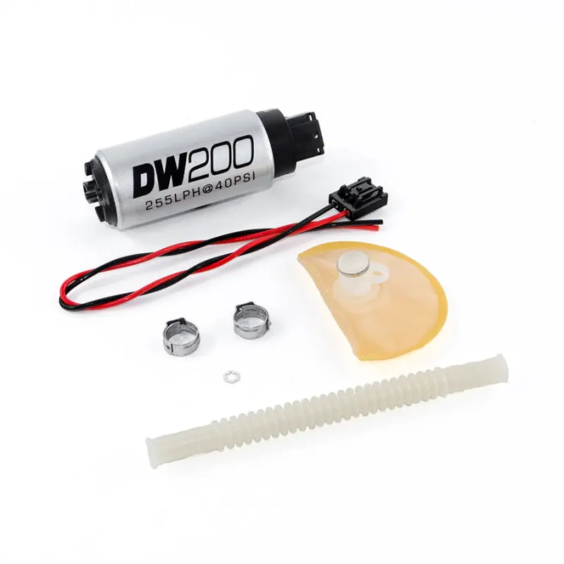 DeatschWerks 09+ Nissan 370Z / 08+ Infiniti G37 DW200 255 LPH In-Tank Fuel Pump w/ Install Kit (DWK9-201-1020)