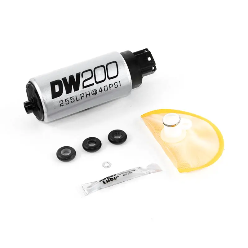 DeatschWerks 255 LPH In-Tank Fuel Pump w/ 10+ Legacy GT/03-08 G35/350Z Set Up Kit (DWK9-201S-1005)