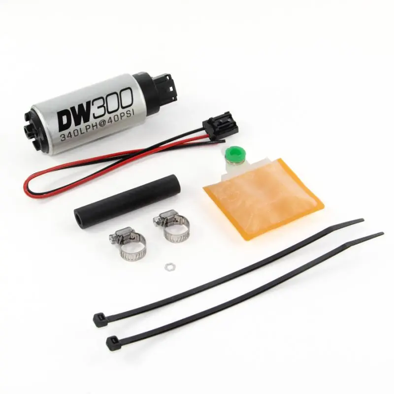 DeatschWerks 320 LPH In-Tank Fuel Pump w/ 90-94 Eclipse FWD Set Up Kit (DWK9-301-0883)