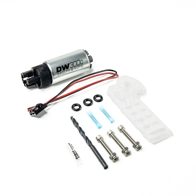 DeatschWerks 15-19 Golf R/15-18 1.8/15-18 GTI 340lph Compact Fuel Pump w/o clips w/9-1060 Instl kit (DWK9-307-1060)