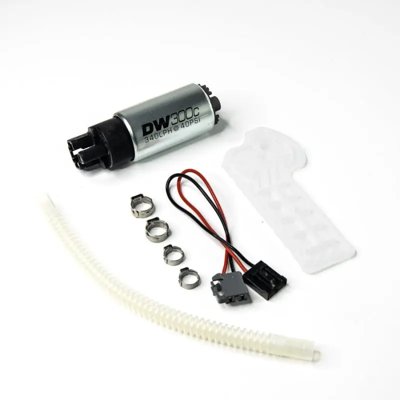 DeatschWerks Hyuandi Genesis Coupe 2.0T 340lph Compact Fuel Pump w/o clips w/ 9-1061 install kit (DWK9-307-1062)
