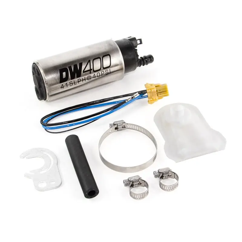DeatschWerks 415LPH DW400 In-Tank Fuel Pump w/ 9-1042 Install Kit 89-93 Mazda MX-5/Miata (DWK9-401-1042)