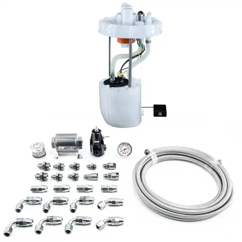 DeatschWerks 12-15 Honda Civic Si/13-15 Acura ILX DW400 Pump Module & Return Kit w/PTFE Fuel Lines (DWK9-401-608-7042)
