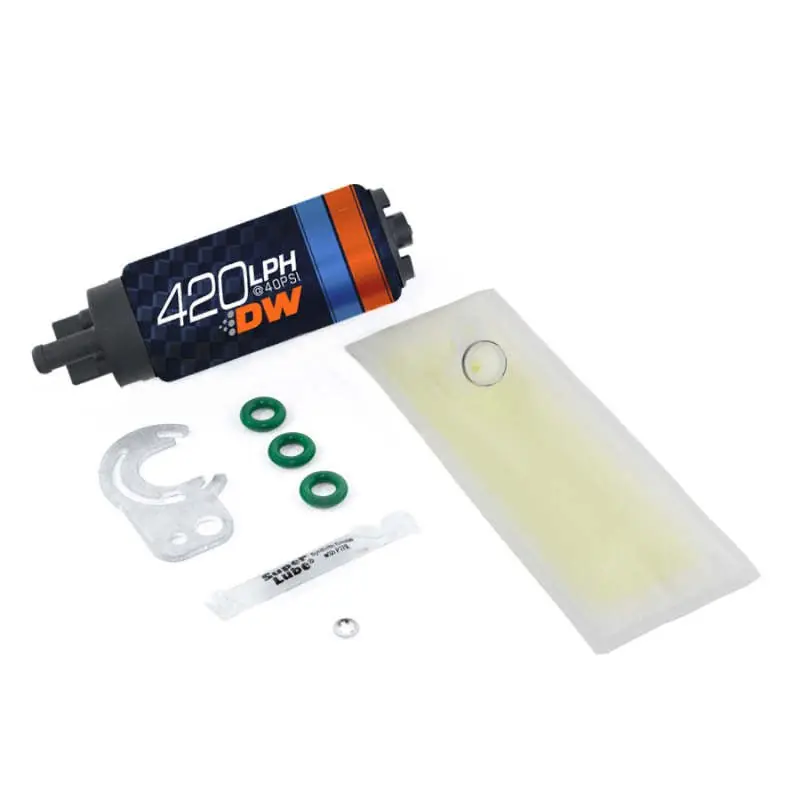 Deatschwerks DW420 Series 420lph In-Tank Fuel Pump w/ Install Kit For Miata 89-93 (DWK9-421-0836)