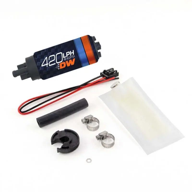 Deatschwerks DW420 Series 420lph In-Tank Fuel Pump w/ Install Kit For Miata 94-05 (DWK9-421-0848)