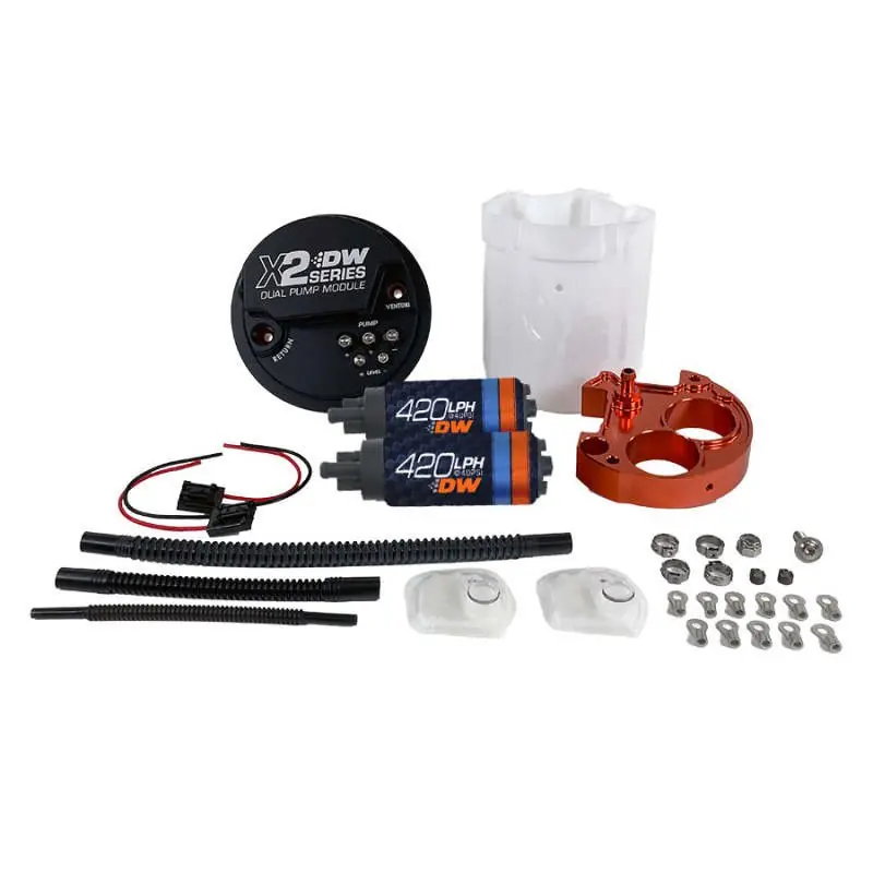 Deatschwerks X2 Series Fuel Pump Module with Dual DW420 Pumps For 2008-21 WRX/STI (DWK9-421-7050)