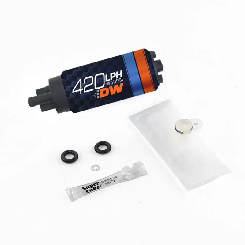 Deatschwerks DW420 Series 420lph In-Tank Fuel Pump w/ Install Kit For 09-12 Genesis Coupe (DWK9-421S-1003)