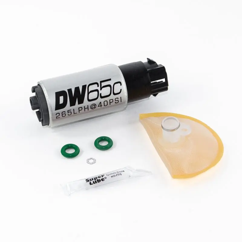 DeatschWerks 265 LPH Compact In-Tank Fuel Pump w/ 08-12 WRX/ 08-15 STi / 05-09 LGT Set Up Ki (DWK9-652-1008)