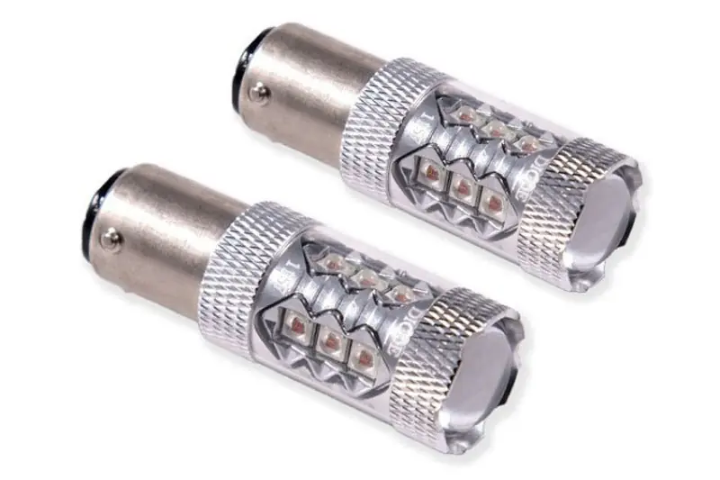 Diode Dynamics 1157 LED Bulb XP80 LED - Red (Pair) (DIODD0016P)