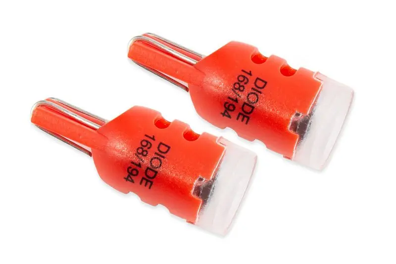 Diode Dynamics 194 LED Bulb HP3 LED - Red (Pair) (DIODD0023P)