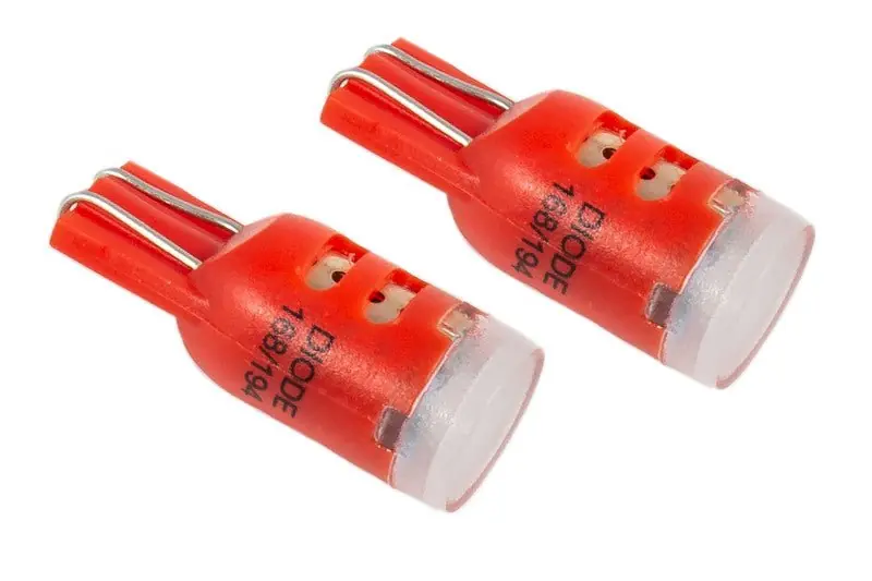 Diode Dynamics 194 LED Bulb HP5 LED - Red (Pair) (DIODD0030P)