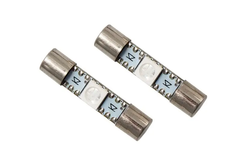 Diode Dynamics 28mm SMF1 LED Bulb - Blue (Pair) (DIODD0039P)