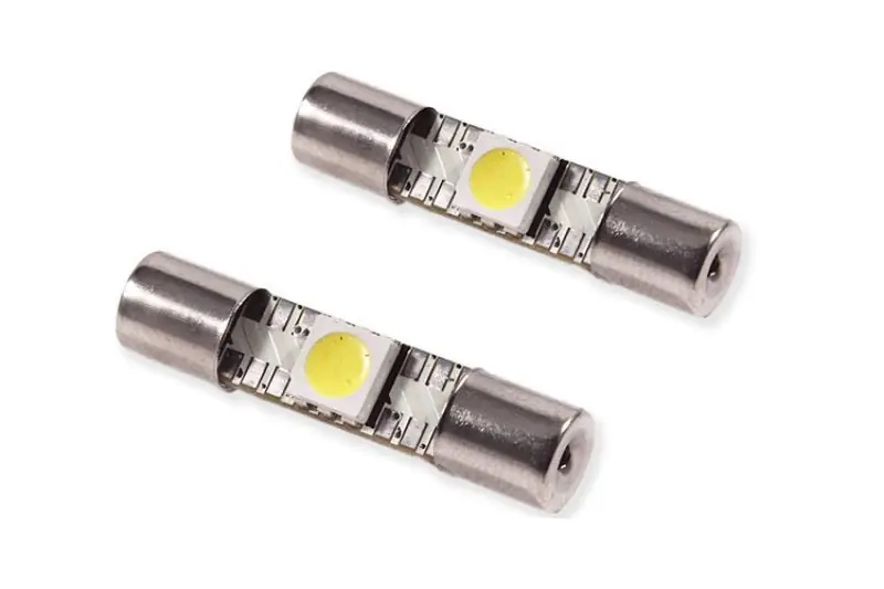 Diode Dynamics 28mm SMF1 LED Bulb - Cool - White (Pair) (DIODD0043P)