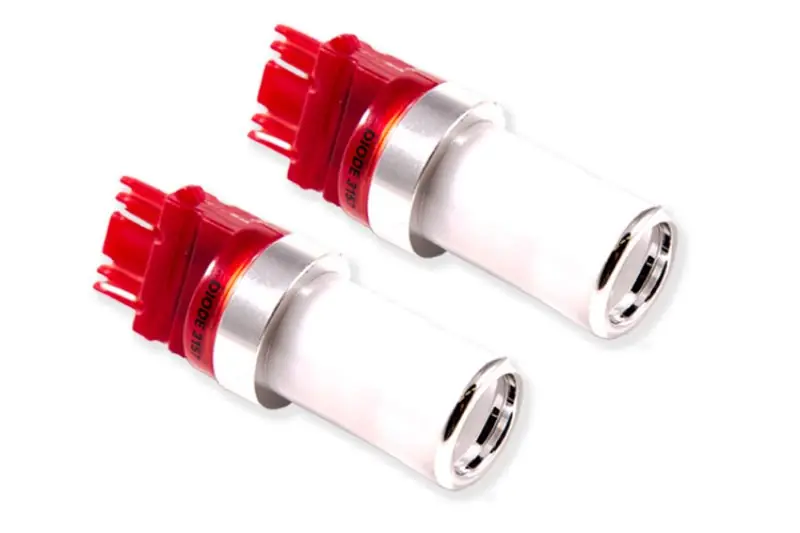 Diode Dynamics 3157 LED Bulb HP48 LED - Red (Pair) (DIODD0056P)