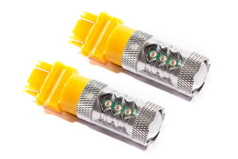 Diode Dynamics 3157 LED Bulb XP80 LED - Amber (Pair) (DIODD0058P)