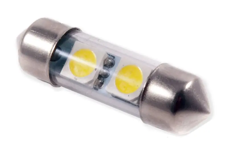 Diode Dynamics 31mm SMF2 LED Bulb Warm - White (Single) (DIODD0069S)