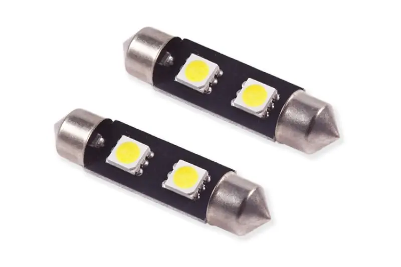 Diode Dynamics 39mm SMF2 LED Bulb Warm - White (Pair) (DIODD0090P)